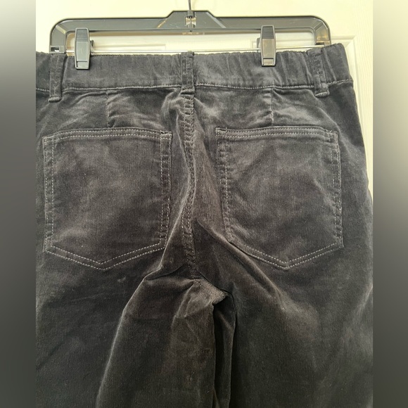 JUICY COUTURE Black Corduroy California Skinny Pull on pants NWT Size 12 - Picture 3 of 9